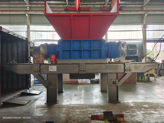 8000 kg Abfallkarton-Schredder Industriepapier-Schredder-Maschine