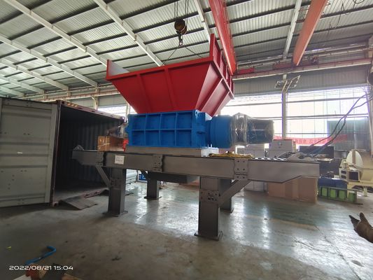 8000 kg Abfallkarton-Schredder Industriepapier-Schredder-Maschine