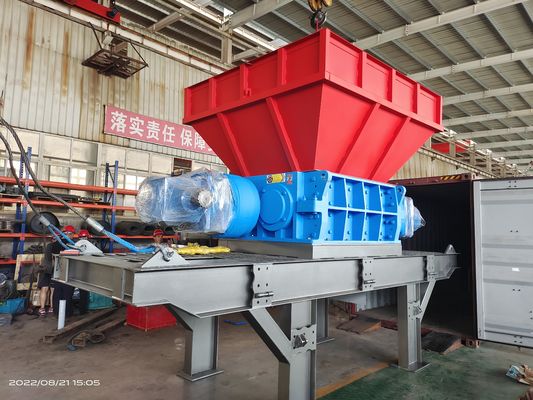 8000 kg Abfallkarton-Schredder Industriepapier-Schredder-Maschine