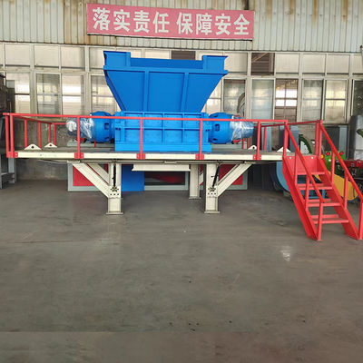 Schredder mit zwei Achsen für die multifunktionale Abfallverarbeitung von Aluminium und Energiegewinnung