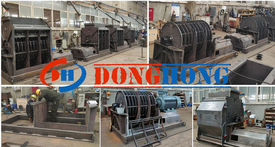 Multifunktionelle Holzbrüchmaschine mit Großkapazität Hammermühle und Importlager