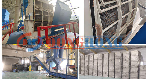 Multifunktionelle Holzbrüchmaschine mit Großkapazität Hammermühle und Importlager