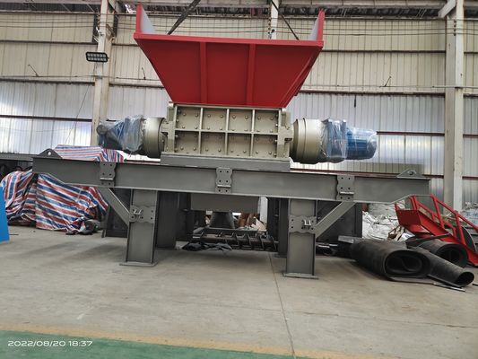 110kW Leistung Multifunktions-Doppelwellen-Schredder für Metallschrott und Gebrauchtwagenmotoren