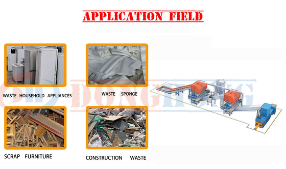 CE MSW Recycling Solution Papierzellstoff als Endprodukt für die Haushaltsmüllbewirtschaftung