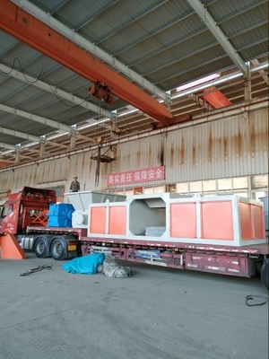 110kW Edelstahl-Metallschredder zum Schneiden von Plastikmüll und Kleinmüllreifen