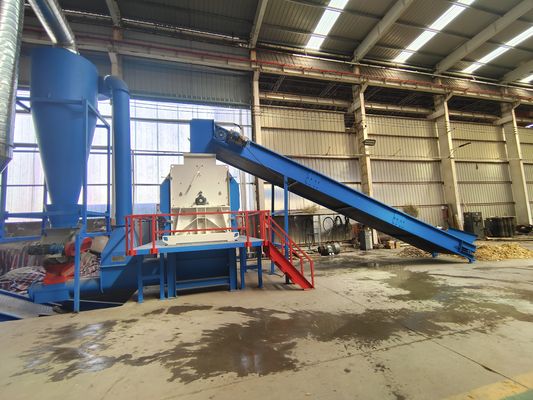 Industrielle Holzsaugestoffmachende Spaltmaschine mit 355 kW Leistung und 6000 kg Leistung