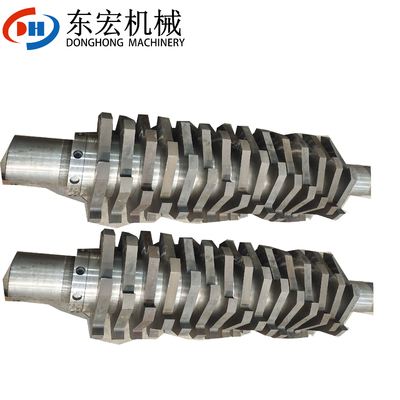 ALLOY Material Doppelwellen-Schredder Multifunktionelle industrielle Festmüllvernichtung