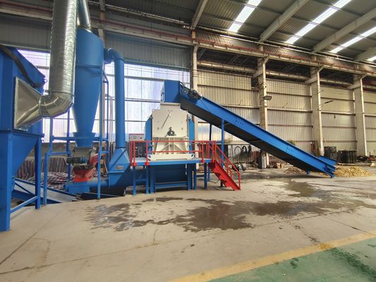 Versorgung 380V Brecher und Hammer Brecher für Holz Abfallpapier Kokosnuss Schale Reis Stroh