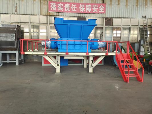 Aluminiummaterialverarbeitete Schredder für Hausmüll Kokosnussschalen und Stroh