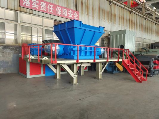 Aluminiummaterialverarbeitete Schredder für Hausmüll Kokosnussschalen und Stroh