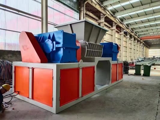 Aluminiummaterialverarbeitete Schredder für Hausmüll Kokosnussschalen und Stroh