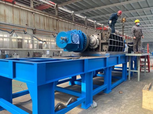 Multifunktionsmaschine mit 110 kW Leistung für Kunststoffbruchmaschinen zum Recycling von Legierungsmaterialien
