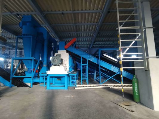 90KW Holz/Metall/Kautschuk/Kunststoff/Karton Schredder-Maschine mit Kammer Box Messer Klinge