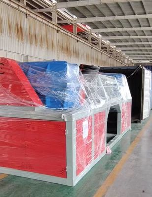 Industrieabfallmetall-Doppelwellen-Schredder für das Aluminium-Recycling mit hohem Sicherheitsniveau