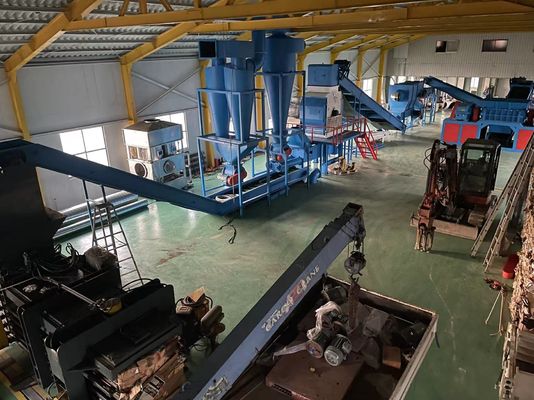 Großkapazität 135kw Holzspalter-Kremmer professionell für die Wiederverwertung von Kunststoffabfällen