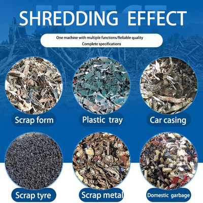 Metallverarbeitete Messing-/Kupferschredder für das Recycling von Eisentrommeln Kunststofftrommeln und mehr