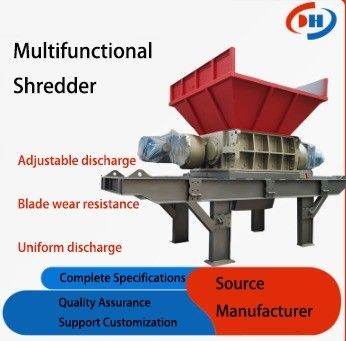 Produktionslinie für die Zerspanung von Schrottfahrzeugen für Messing/Kupfer-Schrott Aluminium-Eisen-Blockcrusher