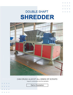 Vielseitige Multifunktionsschredder für die Verarbeitung von Holzpaletten und Abfallbekleidung