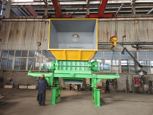 110kW Power Scrap Box Mill Hohe Festigkeit und Verschleißbeständigkeit für langlebige Zerkleinerung