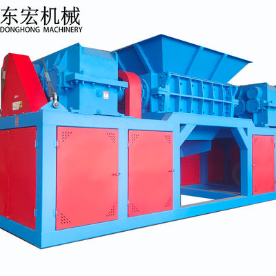 Multifunktionale zweiachsige Schredder für die Anpassung von Metall- und Knochen-Eisen-Schrott