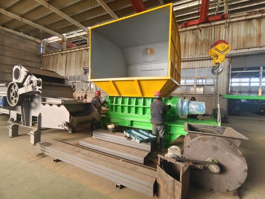 110kW Schrott-Eisen-Schredder für Schrottmöbel und Haushaltsgeräte Gewicht KG 8000