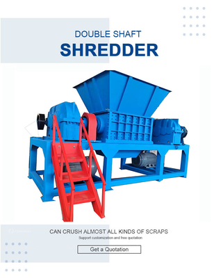 2-3 TPH Recycling-Papier-Schredder-Maschine für Bekleidung